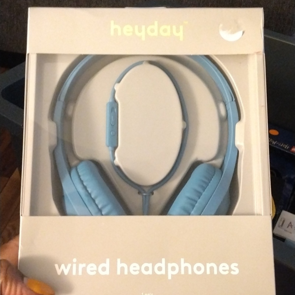 Heyday Wired Headphones (blue)